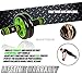 The Ultimate Fitness Set - 5 in 1 Ab Roller Wheel, Rotating Push Up Bars, Core Sliders, Resistance Band, Jump Rope Home Gym Set w/Workout Program