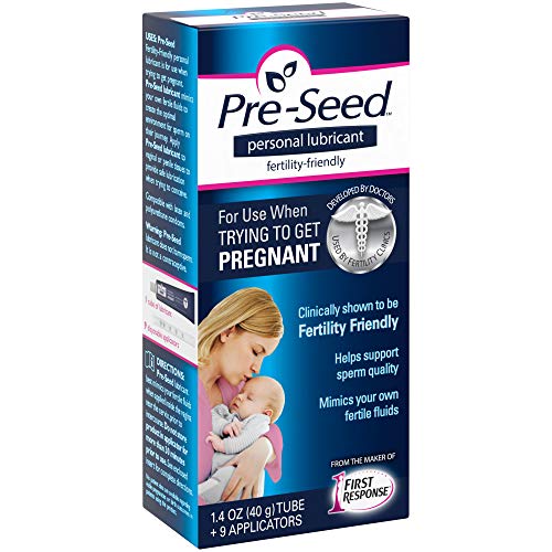 2 Pre+Seed+Fertility+Friendly+Personal+Lubricant+applicators