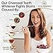 Era Organics Tooth Whitening Charcoal Powder - Premium Organic Coconut & Bamboo Tooth Whitener Powder with Kaolin Clay, Bentonite Clay, Peppermint & More for Brighter Smile & Happier Gums 2.0oz/56.6