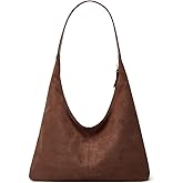 Womens Fashion Suede Shoulder Bags Large Tote Bag Retro Purse Handbag Casual Work Ladies Top Handle Satchel