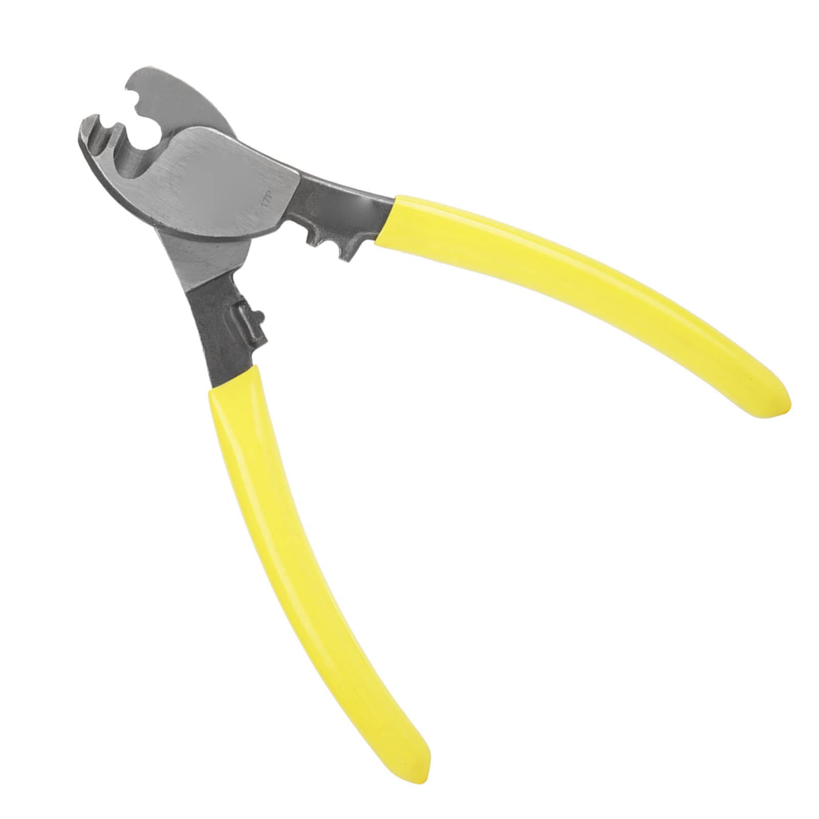 Cable Wire Cutter RT-22 Chrome Vanadium Steel Cable Pliers 6.5in/165mm Electric Wire Cutting Pliers Anti-Slip Handle Cable Cutter Cutting Pliers for Electrical Construction Work