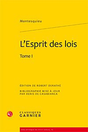 L' esprit des lois