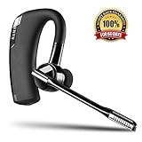 Bluetooth Headset Samnyte 0.5oz Premium Wireless Bluetooth Earpiece Sweatproof in-Ear Earbuds with Noise Reduction Streaming Music Stereo Gym Headphones with Mic for iPhone Android