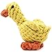 Durable Dog Puppy Toys Duck oneisall Pet Chew Rope Toy Dental Teeth Cleaning for Dog Puppy Biting