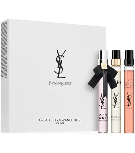 Amazon.com : YSL Trio Fragrance Set Collection Libre, Black Opium