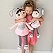 Me Too Plush Koala Dolls Stuffed Toys with Gift Box Koala Family 2 Piece Set (L + S)