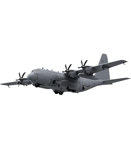 Amazon.com: Zvezda - 1/72 AC-130J GUNSHIP GHOSTRIDER (8/23