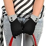 Binmer(TM)Womens Touch Screen Winter Warm Elegant Wrist Gloves Mittens (Black)