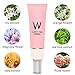 Pore Primer Face Makeup Base, Pink Isolation Cream Invisible Pore, Big Cover Acne Marks, Smooth Skin, Oil Control Moisturizing Essence Concealer Foundation-35g