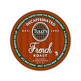 Tully's Coffee Decaffeinated French Roast, 24-Count K-Cups for Keurig Brewers (Pack of 2)