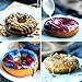 Premium Silicone Donut Pan - Best For Baking Full Size Doughnuts | 100% Food Grade Silicone Donut Mold | 9 Cavity Doughnut Pan/Bagel Pan Makes A Great Gift | Free Ebook