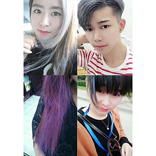 Bingirl Fashion Hair Styling Pomade Silver Ash Grandma Grey Hair