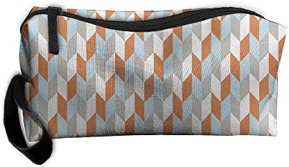 Protable 3D Printing Vector Background Pattern Women Beautiful And Personalized Handbag Cosmetic Bag Receive Bag