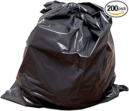 Amazon Com 13 Gallon 2mil Strong Tough Kitchen Trash Bags Black