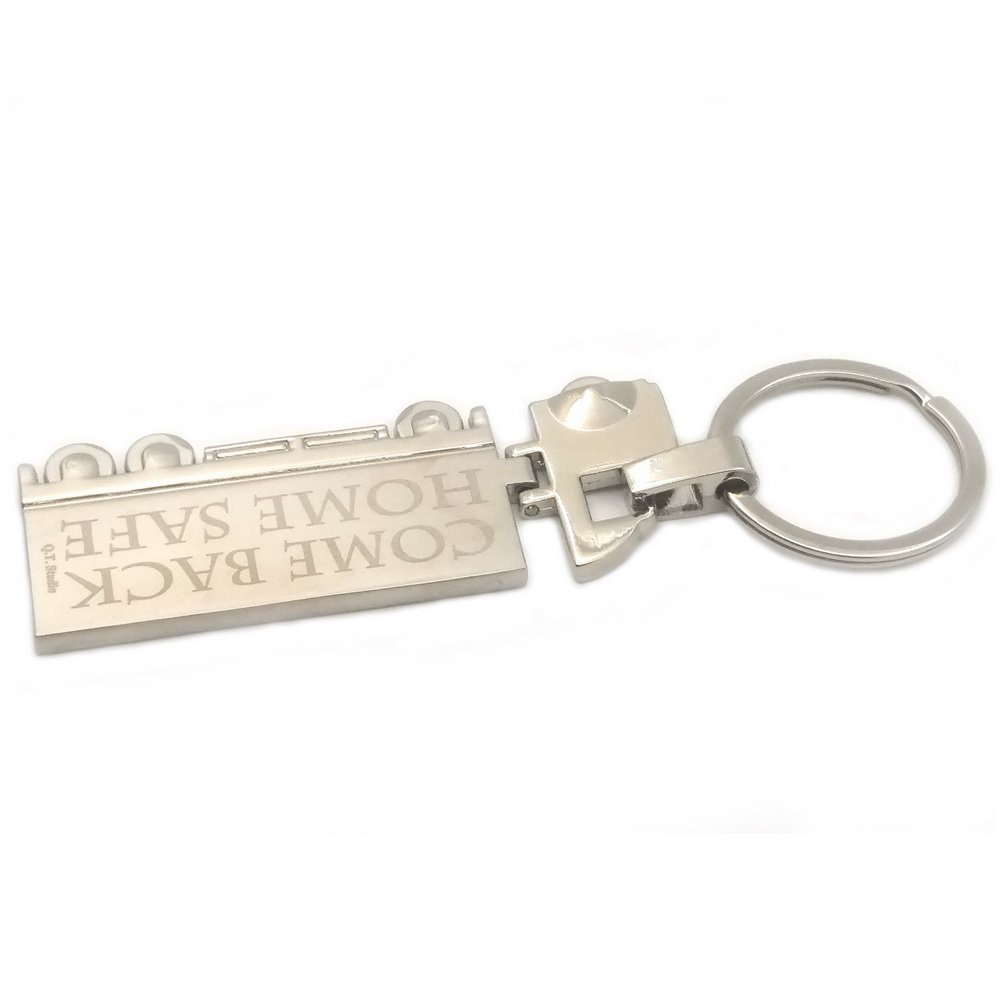 Truck Key chain, Trucker Blessing Benediction Prayer Talisman, Extra Free Carabiner Shape Pack (Come Back Home Safe)