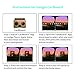Google Cardboard v2 by IHUAQI 2 Pack with Headstrap Fully Assembled Compatible with Android and iPhone Up to 6inch Including Comfortable Nose Foam and Forehead Pad