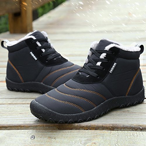 Dreamcity Men's Winter Snow Boots Waterproof Insulated Outdoor shoes