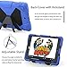 iPad Mini 1 2 3 Case ACEGUARDER Full Body Protective Premium Soft Silicone Cover Proof Case for iPad Mini 1 2 3 (Blue Black)
