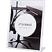 [6 Pack] Gibbar 8.5 x 11 Inches Slant Back Thick Clear Sign Holder Ad Frame