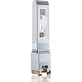 H!Fiber 10Gb SFP+ RJ45 Transceiver, 10Gbase-T SFP+ Ethernet Module Support 10G/5G/2.5G/1.25G, Compatible with Cisco SFP-10G-T-S, Ubiquiti, UniFi, D-Link, Meraki, MikroTik,Supermicro and More, 30m