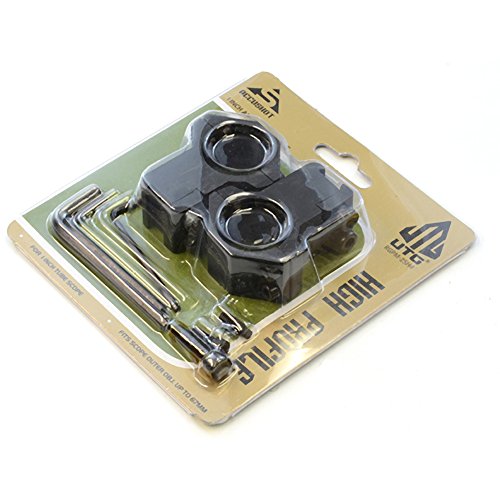 UTG 1″/2PCs High Profile Airgun Rings w/Stop Pin Air Rifle Hunter