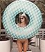 Mimosa Inc Mermaid Inflatable Premium Quality Giant Round Tube Pool Float