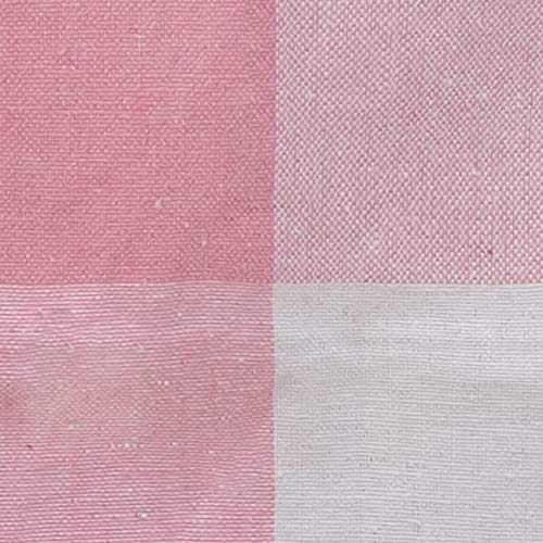Buffalo Checked Tablecloth - Checked Tablecloth Cotton - Buffalo Plaid Table Cloths - Checkered Tablecloth - Baby Pink Plaid Tablecloth (Table Cloth (63 X 109"), Checked (Baby Pink and White))