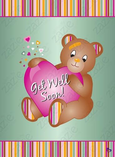 Get Well Card (get Well Children Girl)