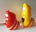 Cartoon incredible Comic show Larva Yellow & Red figures Water gun set toy