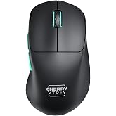 CHERRY XTRFY M64 Wireless | Ultra Light Ergonomic Gaming Mouse (M64, Black)