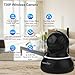 Wansview Wireless Security Camera, WiFi Home Monitor Surveillance Camera for Baby /Elder/ Pet/Nanny Monitor, Pan/Tilt, Two-Way Audio & Night Vision Q3(Black)