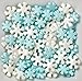 Wilton 710-2094 Sprinkles Pearlized Snowflakes Sprinkles