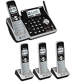 AT&T (TL88102) Dect 6.0 1-Handset 2-Line Landline Telephone Bundle with 3 Handsets and Dual Caller ID/Call Waiting