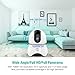 FirstPower Home Camera 1080p Wireless IP Security Surveillance Camera with Night Vision Two-Way Talk Motion Detection Pan/Tilt Remote Control for Elder Baby Monitor Nanny Pet with iOS Android PC