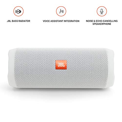 1 JBL+White+Flip4+Bluetooth+Speaker
