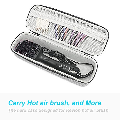 Hard Travel Case for Revlon Hair Dryer & Volumizer& Styler Carrying Case Gray(only case