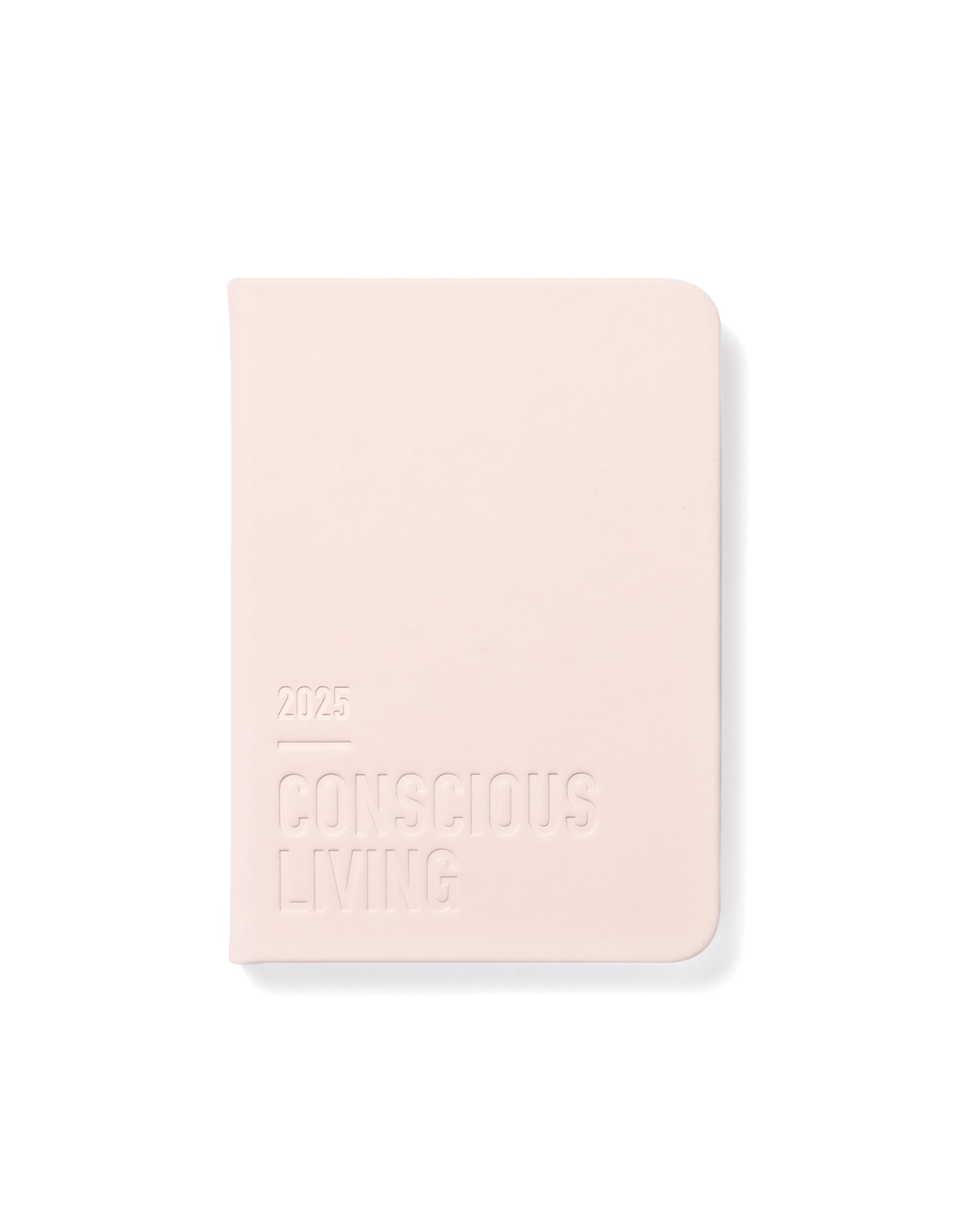 Letts of London Conscious A6 day to a page with appointments 2025 diary - rosewater