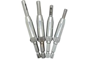 PREAMER 4 Pics Doors Windows HSS Self Centering Hinge Drill Bits Cabinet Tool Set Woodworking Tools for Cabinet Door