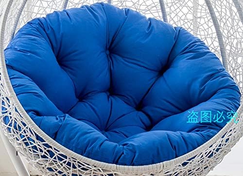 QXY Round Swing seat cushion without stand, For bird nest seat, Hanging egg, Rattan chair, Thicken Comfort seat pad-G D105cm(41inch)