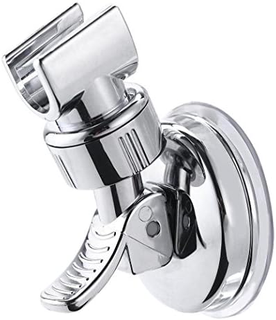 Corsion Suction Bracket Shower Head Handset Holder Chrome Bathroom Wall Mount Adjustable