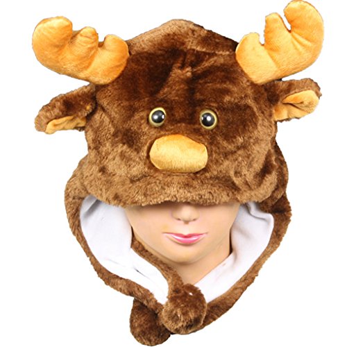 Silver Fever Plush Soft Animal Beanie Hat