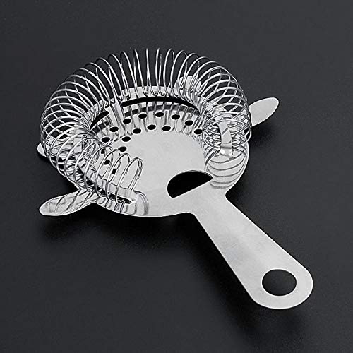 Meka-supplies - Stainless Steel Ice Filter Colander Cocktail Shaker Mixed Drink Strainer