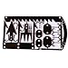 22 in 1 Credit Card Survival Tool/Multitool - Great for Survival Kit/Gear, Camping Gear, Hiking, Fishing Gear, Survival Emergency Kit or Zombies