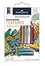Faber-Castell Metallic Texture Kit - Mixed Media Paper Crafting Kit