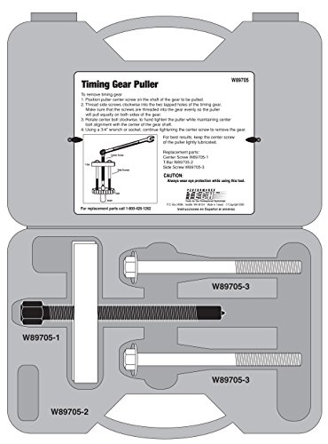 Performance Tool W89705 Timing Gear Puller Set