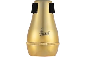YUMTTY High Light-Weight Practice Trombone Straight Mute Sourdine ABS for Alto Tenor Trombones