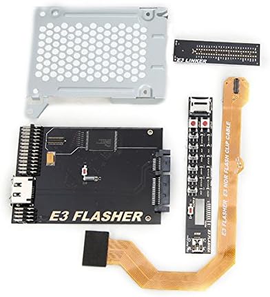 FeLiCia Original E3 Nor Flasher with 4 Parts for PS3 Dual Boot Slim Power Switch-Downgrade from v4.5 to v3.55
