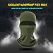 3 Pieces Balaclava Face Mask Men Ski Mask for Men, Summer Breathable Full Face Cover Mask for Motorcycle Cycling Skiing Hunting Outdoor Winter #1