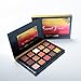Beauty Glazed 15 Colors Sunset Dusk Eye Shadow Professional Matte Eyeshadow Palette With Intense Pigment Long Lasting Warm Color Eyeshadow Palette Collection With 7 Pcs Makeup Brushes set