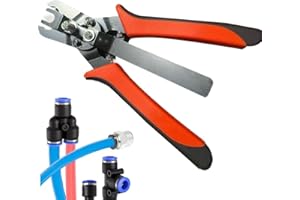 Push to Connect Fittings Air Line Disconnect Tool Kit Push Fitting Removal Tool for 1/4”, 5/16”, 3/8”, 1/2” (6mm, 8mm,10mm,12
